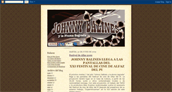 Desktop Screenshot of johnnybalines.blogspot.com