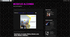 Desktop Screenshot of musicusalchimia.blogspot.com