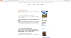 Desktop Screenshot of apartment703.blogspot.com
