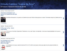 Tablet Screenshot of circulocatolicomdp.blogspot.com