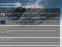 Tablet Screenshot of mientrasdormias-alberto.blogspot.com