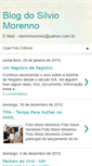 Mobile Screenshot of blogdosilviomorenno.blogspot.com