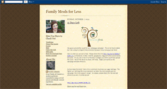 Desktop Screenshot of familymealsforless.blogspot.com