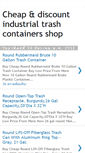 Mobile Screenshot of industrialtrashcontainers.blogspot.com