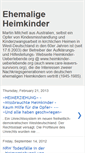 Mobile Screenshot of heimkinderopfer.blogspot.com