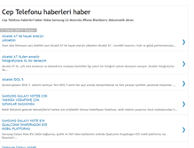 Tablet Screenshot of cep-telefonu-nokia.blogspot.com