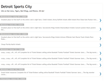 Tablet Screenshot of detroitsportscity.blogspot.com