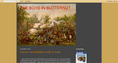 Desktop Screenshot of boysinbutternutlaurens.blogspot.com