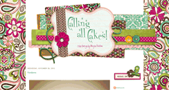 Desktop Screenshot of callingallcakes.blogspot.com