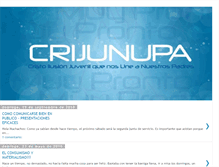 Tablet Screenshot of crijunupa.blogspot.com