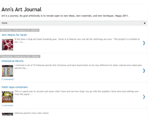 Tablet Screenshot of annsartjournal.blogspot.com