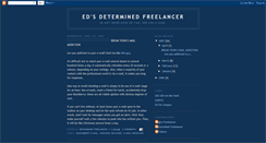 Desktop Screenshot of edsfreelancer.blogspot.com