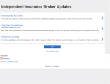 Tablet Screenshot of iibrokers.blogspot.com