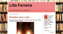 Desktop Screenshot of lillaferreira.blogspot.com