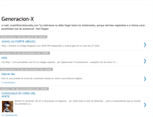 Tablet Screenshot of generacion-x.blogspot.com