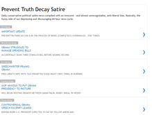 Tablet Screenshot of preventtruthdecay.blogspot.com