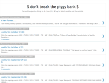 Tablet Screenshot of dontbreakthepiggybank.blogspot.com