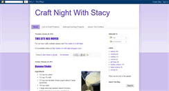 Desktop Screenshot of craft-night-with-stacy.blogspot.com