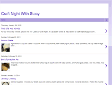 Tablet Screenshot of craft-night-with-stacy.blogspot.com