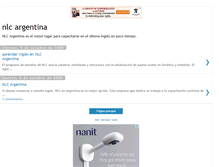 Tablet Screenshot of nlcargentina.blogspot.com