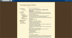 Desktop Screenshot of goperlowongankerja.blogspot.com