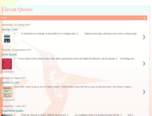 Tablet Screenshot of 11quotes.blogspot.com