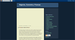 Desktop Screenshot of negocios-economia-finanzas.blogspot.com