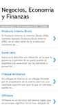 Mobile Screenshot of negocios-economia-finanzas.blogspot.com