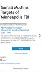 Mobile Screenshot of fbi-target-persecute-somalis.blogspot.com