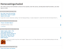 Tablet Screenshot of homecookingschooled.blogspot.com