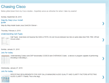 Tablet Screenshot of chasingcisco.blogspot.com