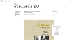 Desktop Screenshot of lesateliersbo.blogspot.com