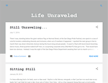 Tablet Screenshot of paul-lifeunraveled.blogspot.com