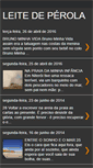 Mobile Screenshot of leitedeperola.blogspot.com