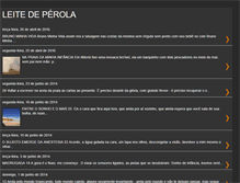 Tablet Screenshot of leitedeperola.blogspot.com