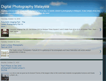 Tablet Screenshot of digitalphotographymalaysia.blogspot.com