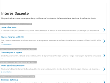 Tablet Screenshot of interesdocente.blogspot.com