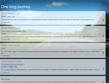 Tablet Screenshot of onelongjourney50.blogspot.com