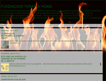 Tablet Screenshot of fundacionterapiahoma.blogspot.com