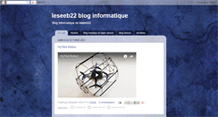 Desktop Screenshot of leseeb22-informatique.blogspot.com