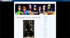 Desktop Screenshot of downtownheroes.blogspot.com