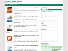 Tablet Screenshot of iklanbarisgratis-2011.blogspot.com