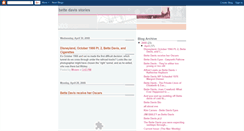 Desktop Screenshot of bettedavisstories.blogspot.com