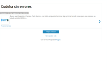 Tablet Screenshot of codeka.blogspot.com