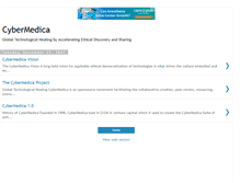 Tablet Screenshot of cybermedica.blogspot.com
