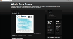 Desktop Screenshot of gene-brown.blogspot.com