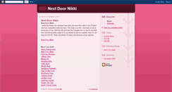 Desktop Screenshot of nextdoornikki99.blogspot.com