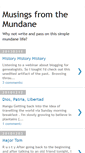 Mobile Screenshot of mundane-ity.blogspot.com