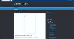 Desktop Screenshot of kiratlikoyu.blogspot.com