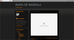 Desktop Screenshot of magdalamaria.blogspot.com